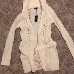 New Express sweater cardigan size small